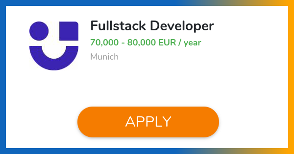 Fullstack Developer Job in München | Userlane GmbH