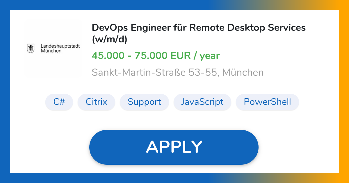 stellenanzeigen münchen remote